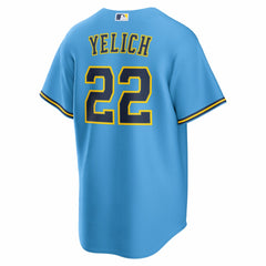 Christian Yelich Milwaukee Brewers Nike Road Replica Jersey Outlet