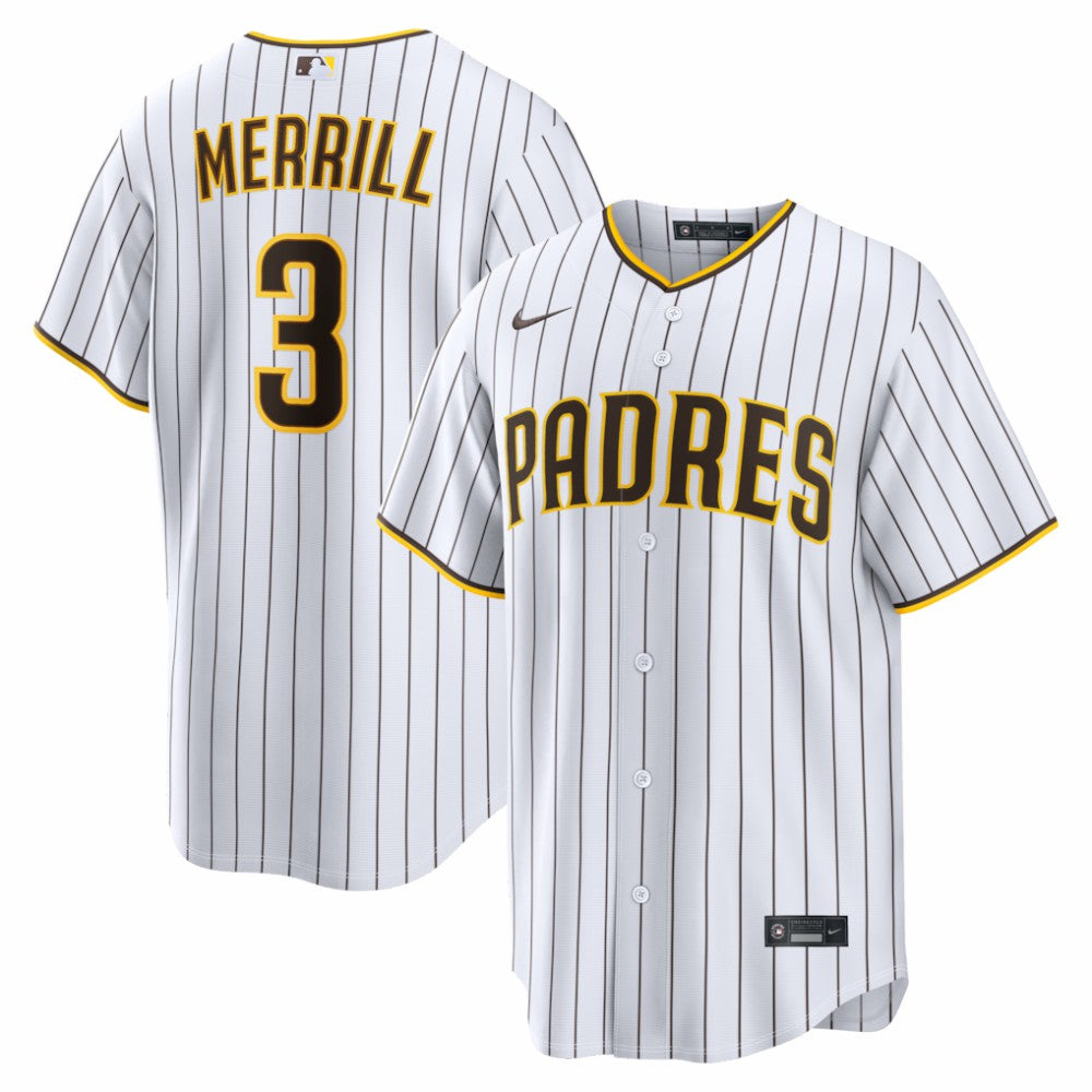 Jackson Merrill San Diego Padres Nike Home Replica Player Jersey Sale