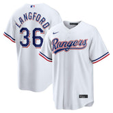 Wyatt Langford Texas Rangers Nike Home Replica Jersey Discount
