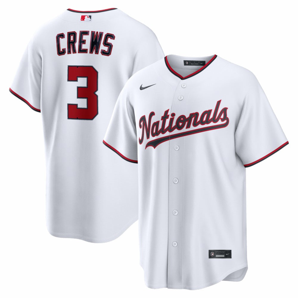 Dylan Crews Washington Nationals Nike Home Replica Jersey Sale