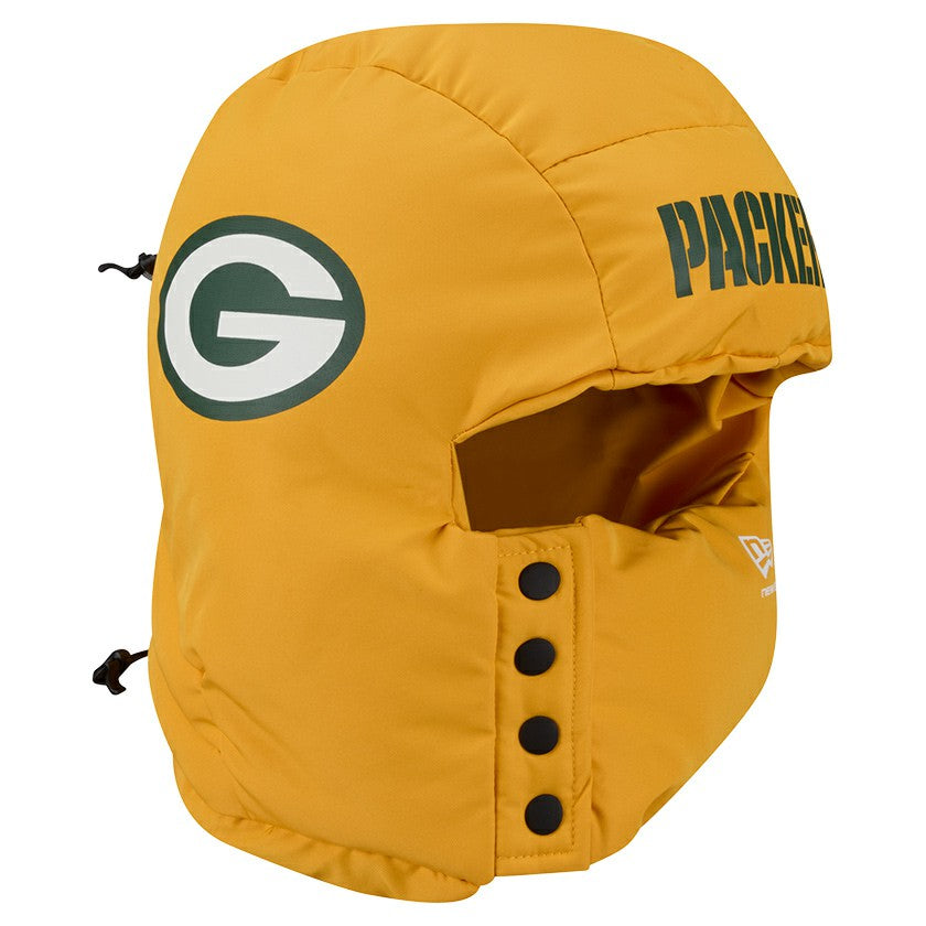 Green Bay Packers New Era Puffer Balaclava - Gold - NFL