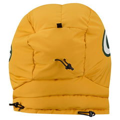 Green Bay Packers New Era Puffer Balaclava - Gold - NFL