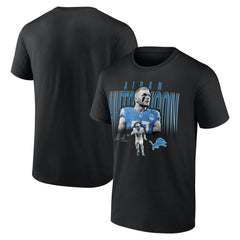 Aidan Hutchinson Detroit Lions Humble Shadow Player T-Shirt - Black - NFL