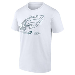 Saquon Barkley Philadelphia Eagles Tonal Name & Number T-Shirt - White - NFL