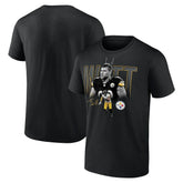 T.J. Watt Pittsburgh Steelers Humble Shadow Player T-Shirt - Black - NFL