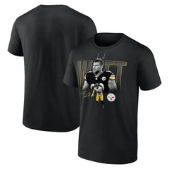 T.J. Watt Pittsburgh Steelers Humble Shadow Player T-Shirt - Black - NFL