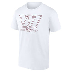 Jayden Daniels Washington Commanders Tonal Name & Number T-Shirt - White - NFL