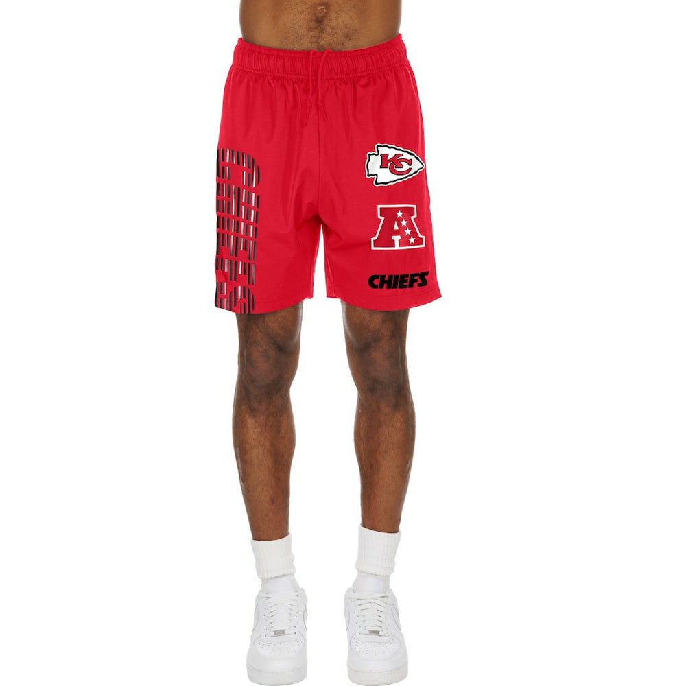 Kansas City Chiefs New Era Match Shorts - Red - NFL