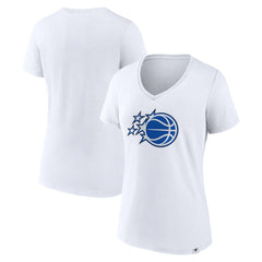 Orlando Magic Women's Essential V-Neck T-Shirt White