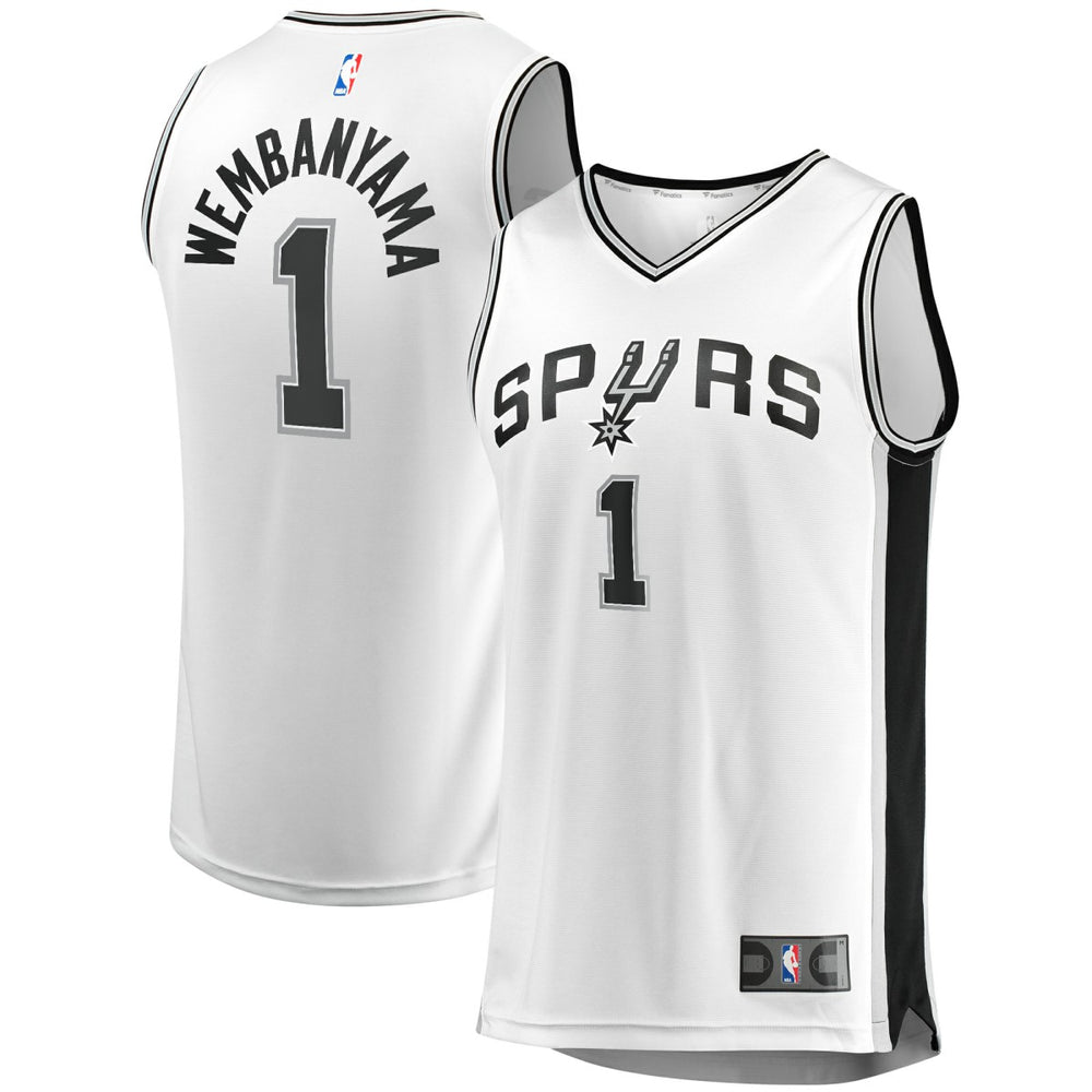 Fanatics Victor Wembanyama San Antonio Spurs Fast Break Replica Player Jersey Association Edition White