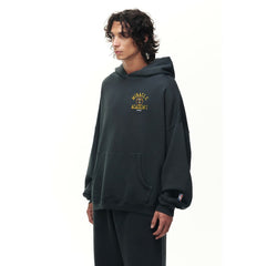 Denver Nuggets Unisex Miracle Academy x NBA Collection Vintage Sunfade Hoodie Heather Black