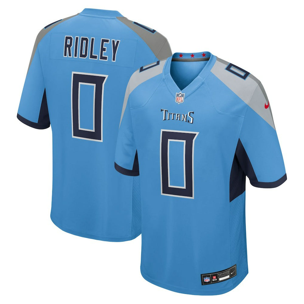 Calvin Ridley Tennessee Titans Team Game Jersey - Light Blue - Nike