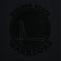 Golden State Warriors Protege Eco-Poly Interlock Fashion Tonal T-Shirt Black