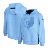Memphis Grizzlies Protege Eco-Poly Interlock Fashion Tonal Hoodie Light Blue