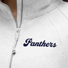 Florida Panthers lululemon Women's Long Scuba Oversized Half-Zip Funnel Neck - Heathered Core Ultra Light Grey | NHL Lifestyle