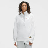 Chicago Blackhawks lululemon Women's Long Scuba Oversized Half-Zip Funnel Neck - White | NHL on sale