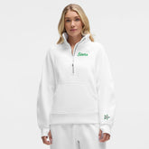 Dallas Stars lululemon Women's Long Scuba Oversized Half-Zip Funnel Neck - White | NHL sale