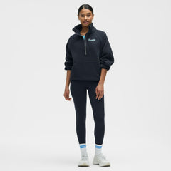 Seattle Kraken lululemon Women's Long Scuba Oversized Half-Zip Funnel Neck - True Navy | NHL on sale