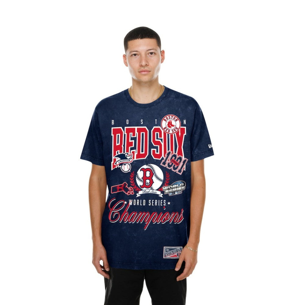 Boston Red Sox New Era Mineral Wash T-Shirt Discount