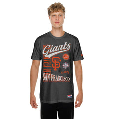 San Francisco Giants New Era Oversized Throwback Distressed T-Shirt for sale