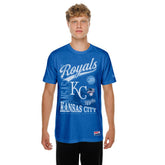 Kansas City Royals New Era Oversized Throwback Distressed T-Shirt Near Me