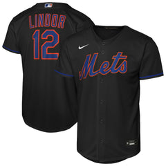Francisco Lindor New York Mets Nike Youth Alternate Replica Jersey Near Me