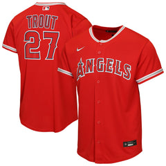 Mike Trout Los Angeles Angels Nike Youth Alternate Replica Jersey Online