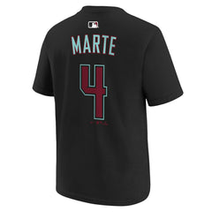 Ketel Marte Arizona Diamondbacks Nike Youth Name & Number T-Shirt Online