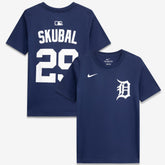 Tarik Skubal Detroit Tigers Nike Youth Name & Number T-Shirt for sale