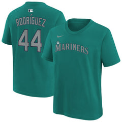 Julio Rodríguez Seattle Mariners Nike Youth Name & Number T-Shirt Online