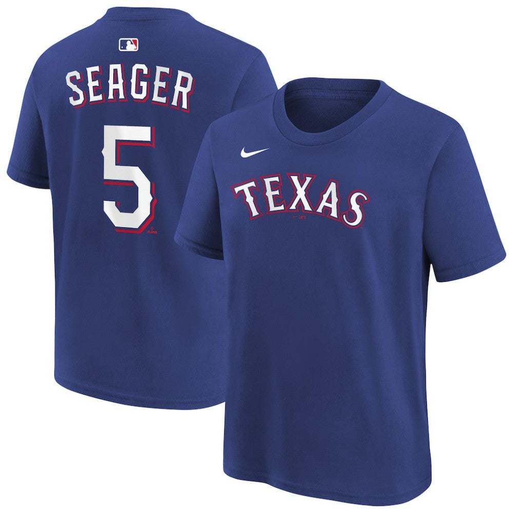 Corey Seager Texas Rangers Nike Youth Name & Number T-Shirt Outlet