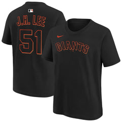Jung Hoo Lee San Francisco Giants Nike Youth Name & Number T-Shirt for sale