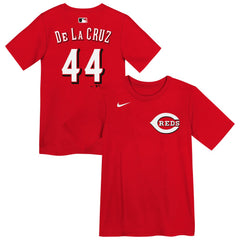 Elly De La Cruz Cincinnati Reds Preschool Name & Number T-Shirt Sale