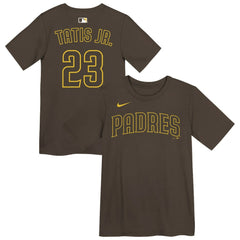 Fernando Tatis Jr. San Diego Padres Nike Preschool Name & Number T-Shirt for sale