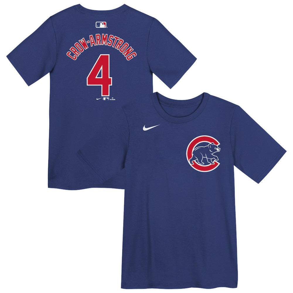 Pete Crow-Armstrong Chicago Cubs Nike Preschool Name & Number T-Shirt Sale