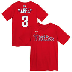 Bryce Harper Philadelphia Phillies Nike Preschool Name & Number T-Shirt Discount