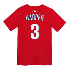 Bryce Harper Philadelphia Phillies Nike Preschool Name & Number T-Shirt Discount