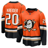Chris Kreider Anaheim Ducks Fanatics Home Breakaway Jersey - Orange | Fanatics sale