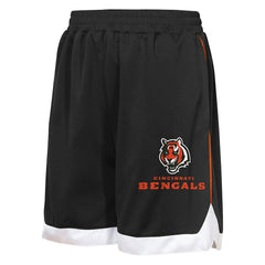 Cincinnati Bengals Outerstuff Youth All Star Mesh Shorts - Black - NFL