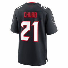 Nick Chubb Houston Texans Team Game Jersey - Navy - Nike