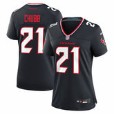 Nick Chubb Houston Texans Women's Team Game Jersey - Navy - Nike
