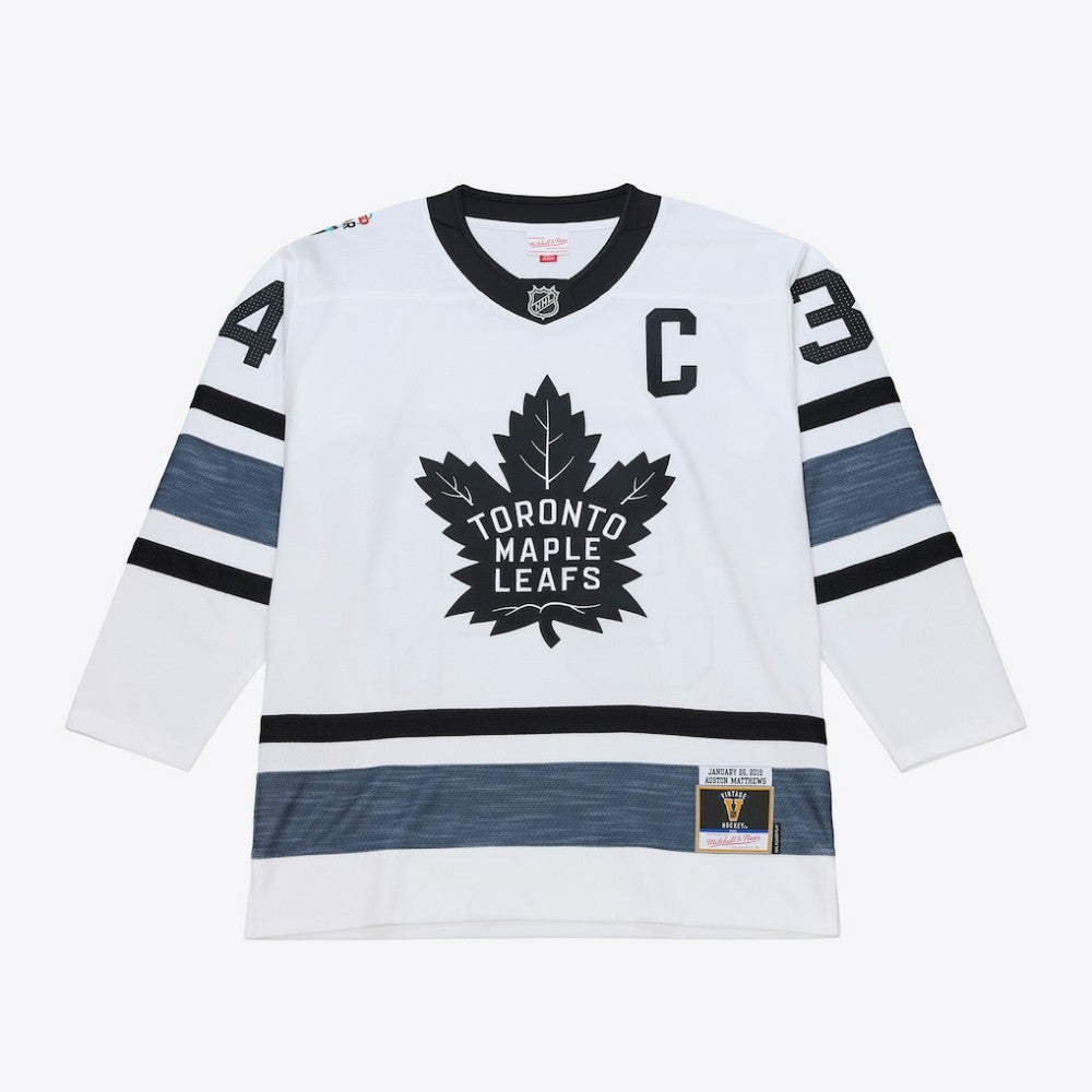Auston Matthews Mitchell & Ness 2019 All-Star Game Power Play Jersey - White | NHL on sale