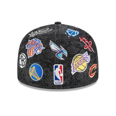New Era 2026 NBA All-Star Game Allover Logos 59FIFTY Fitted Hat Black