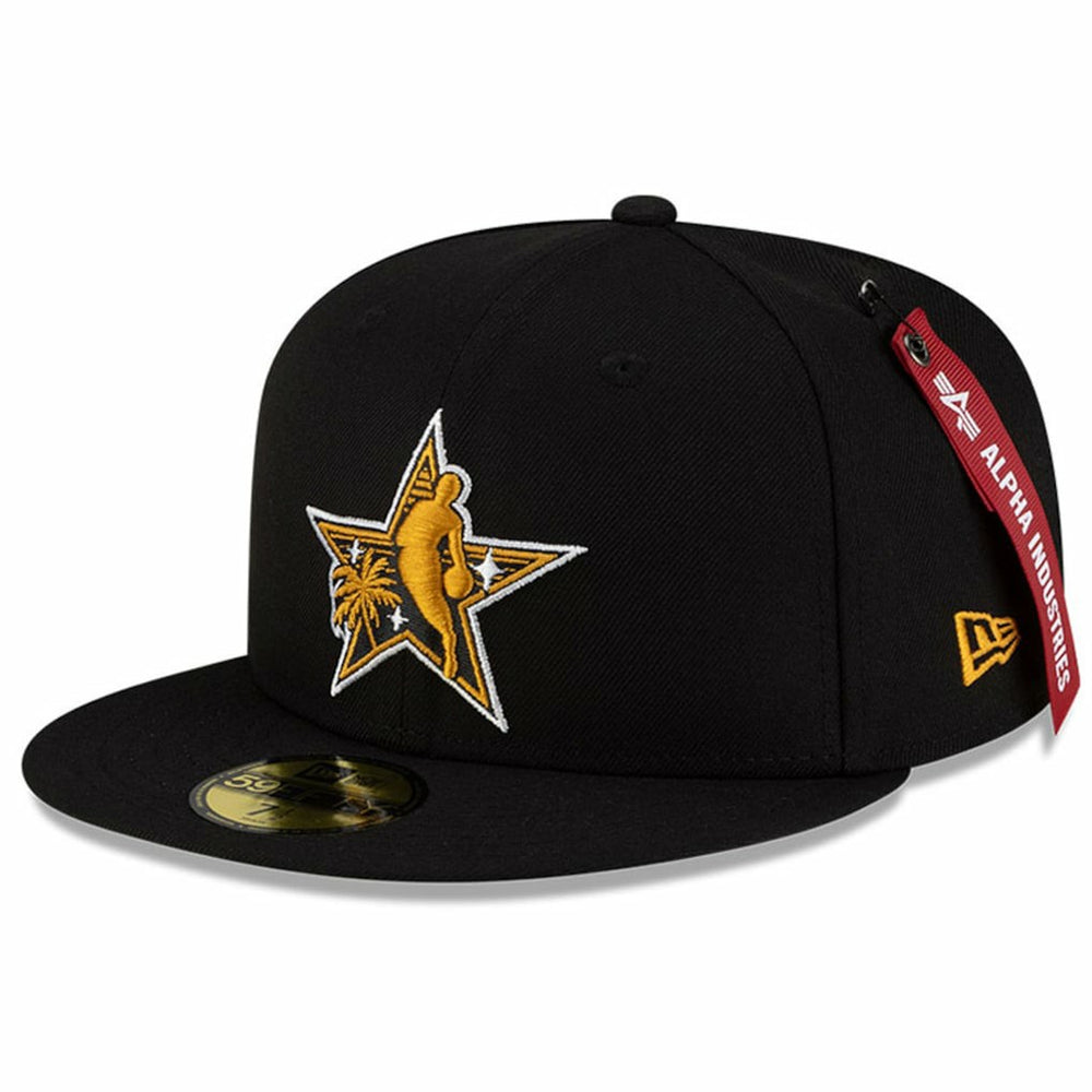 New Era 2026 NBA All-Star Game x Alpha Industries 59FIFTY Fitted Hat Black