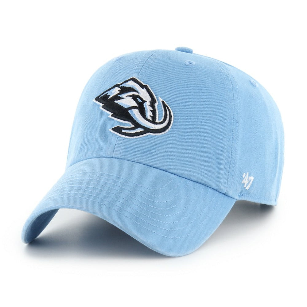 Utah Mammoth '47 Logo Clean Up Adjustable Hat - Light Blue | 47 brand discount