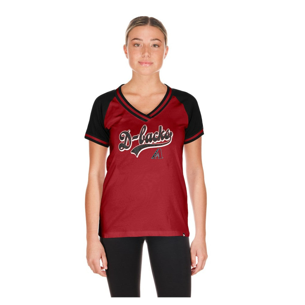 Arizona Diamondbacks New Era Women's Gameday V-Neck T-Shirt Outlet