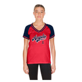 Los Angeles Angels New Era Women's Gameday V-Neck T-Shirt Sale