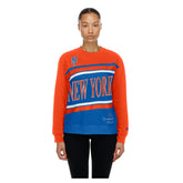New York Mets New Era Women's Gameday Fleece Sweatshirt Outlet