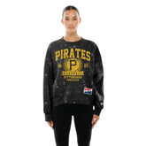 Pittsburgh Pirates New Era Women's Throwback Oversized Boxy Sweatshirt for sale