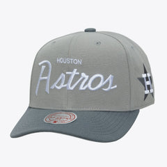 Houston Astros Mitchell & Ness Cooperstown Thunderstorm Head Coach Pro-Crown Adjustable Hat Outlet